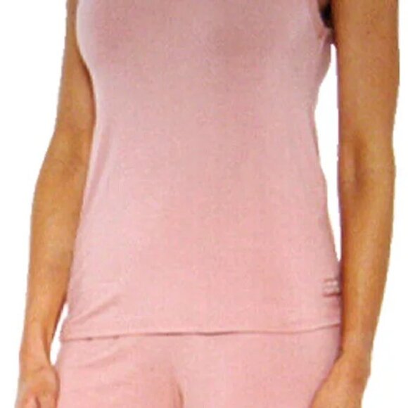 Danskin Yoga EcoVero Tank Top Rose Stone - Picture 1 of 12